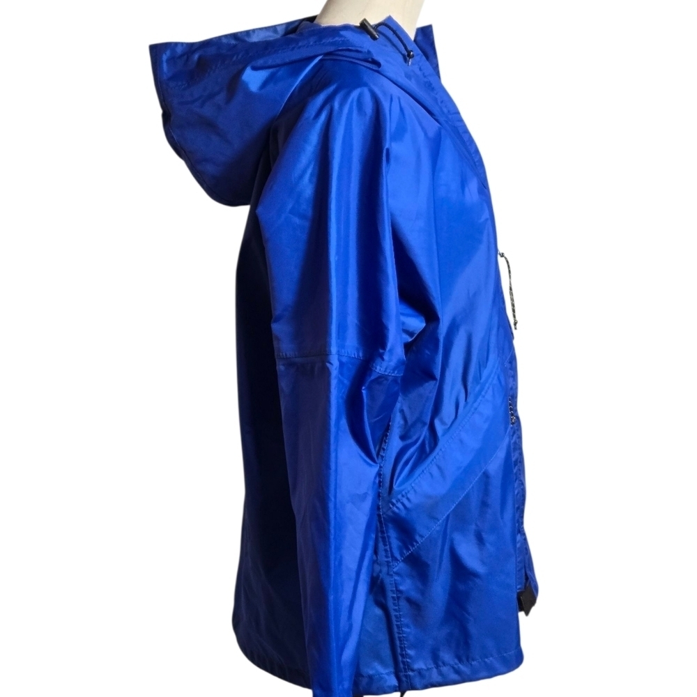 L.L. Bean Outdoors Royal Blue Fishermancore Rain Jacket - Picture 3 of 9